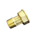 Machined brass casting bolt